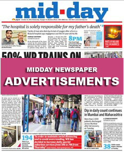 Midday Newspaper Ads